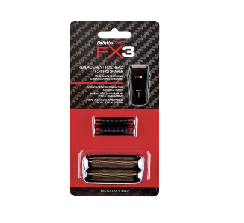 BaBylissPRO FXX3 Foil Shaver Replacement Foil Cutter Black (FXX3RF