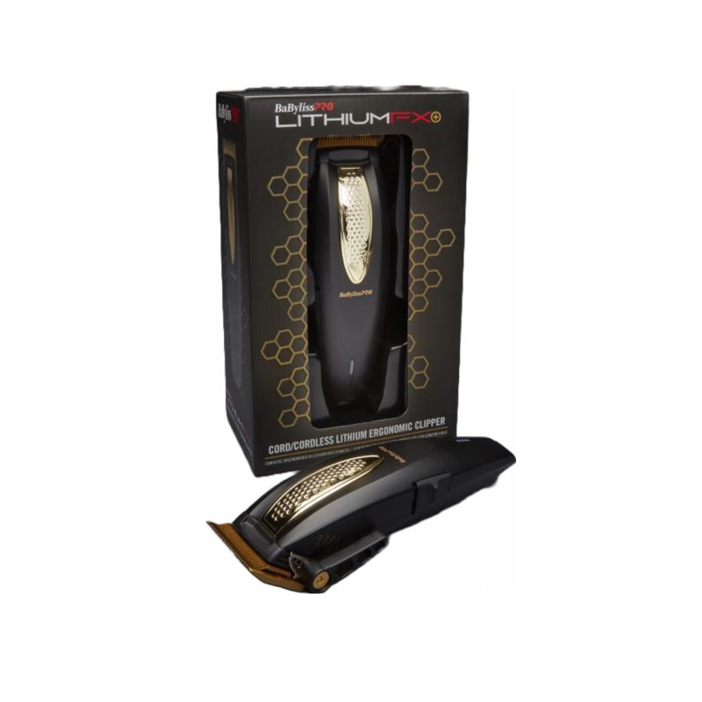 BaBylissPRO Cord-Cordless Lithium FX+ Ergonomic Clipper (FX673NS)
