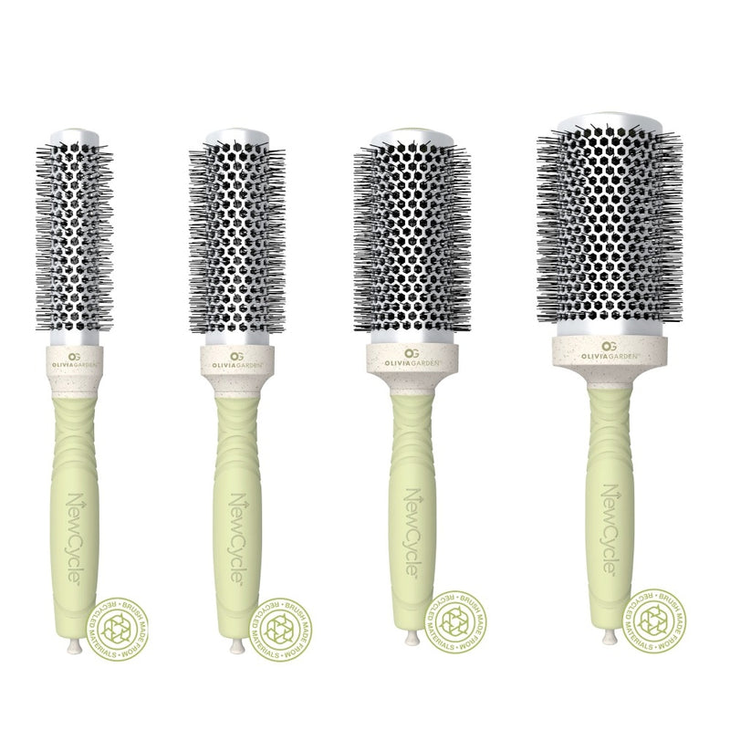 Olivia Garden New Cycle Thermal Barrel Brush Collection (NC)