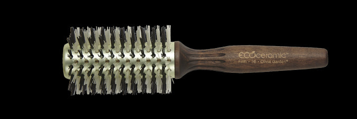 Olivia Garden EcoCeramic Firm Bristles Thermal Brush Collection (ECF)