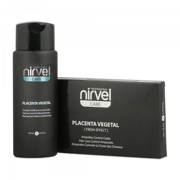 Nirvel Professional Pack Placenta: Vials + Shampoo