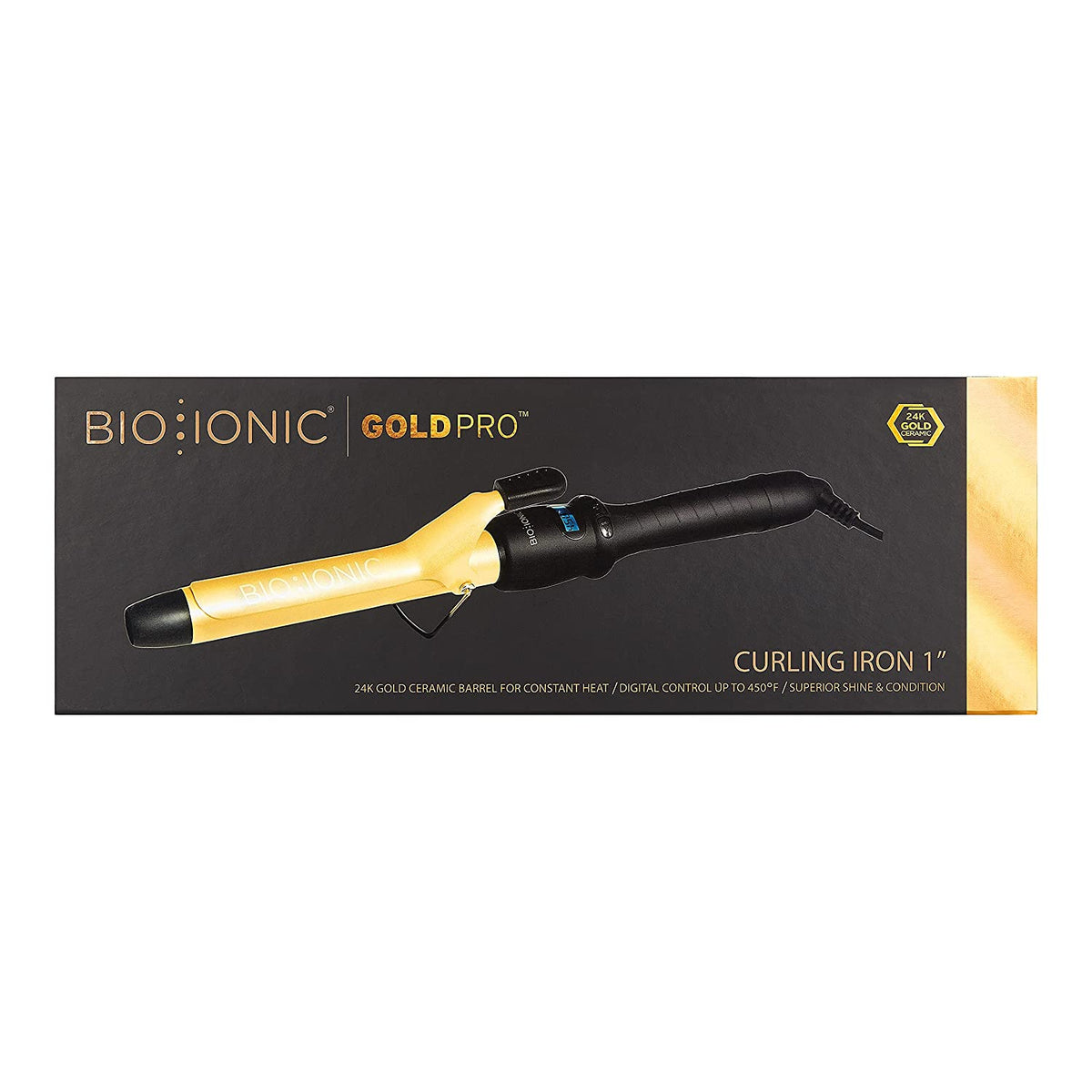 Bio Ionic GoldPro Curling Iron 1.25 Inches