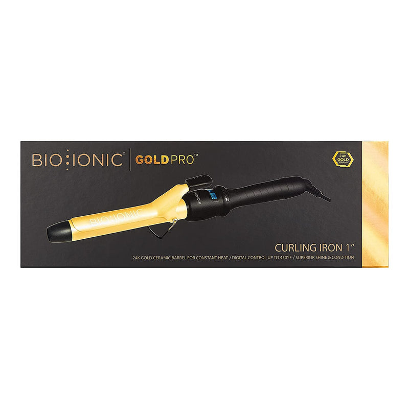 Bio Ionic GoldPro Curling Iron (Choose size)