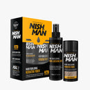 Nishman Hair Building Keratin Fiber + Locking Mist Set (100ml & 20g)