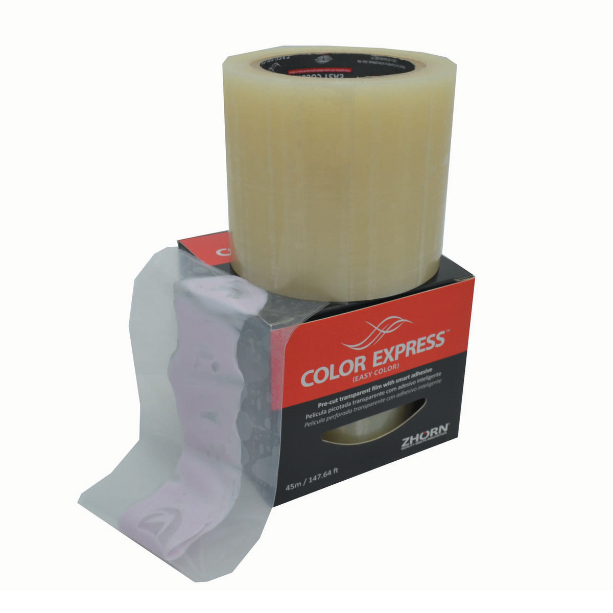 ZHORN Color Express Transparent Adhesive Film for Professional Hair Co