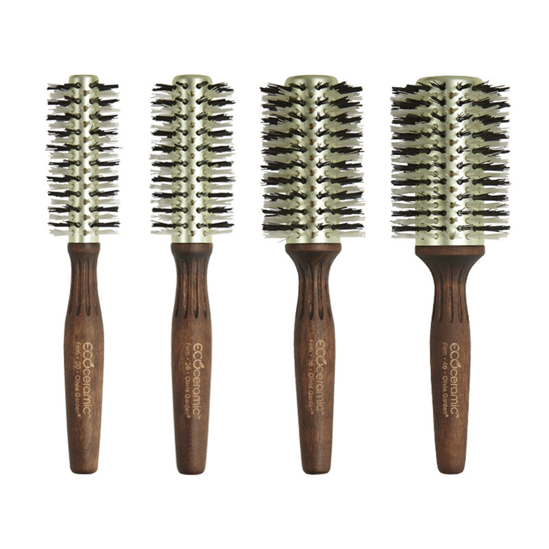 Olivia Garden Eco Ceramic Firm Bristles Thermal Brush Collection