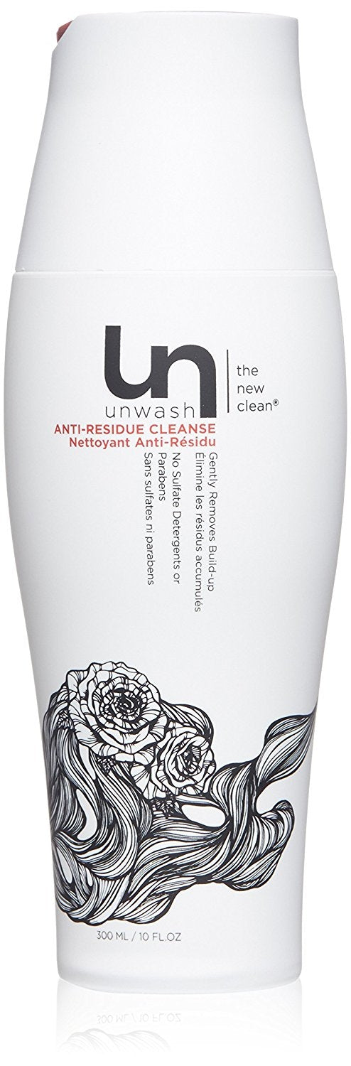 Unwash Anti-Residue Cleanse Gentle pH Balanced Daily Hair Wash 300ml / 10.1oz