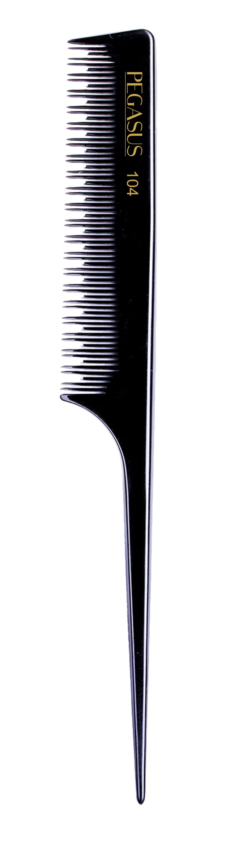 Pegasus Hard Rubber Comb (104) 8" Rat Tail Comb