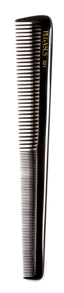 Pegasus Hard Rubber Comb (301) 7.25" Barber Comb
