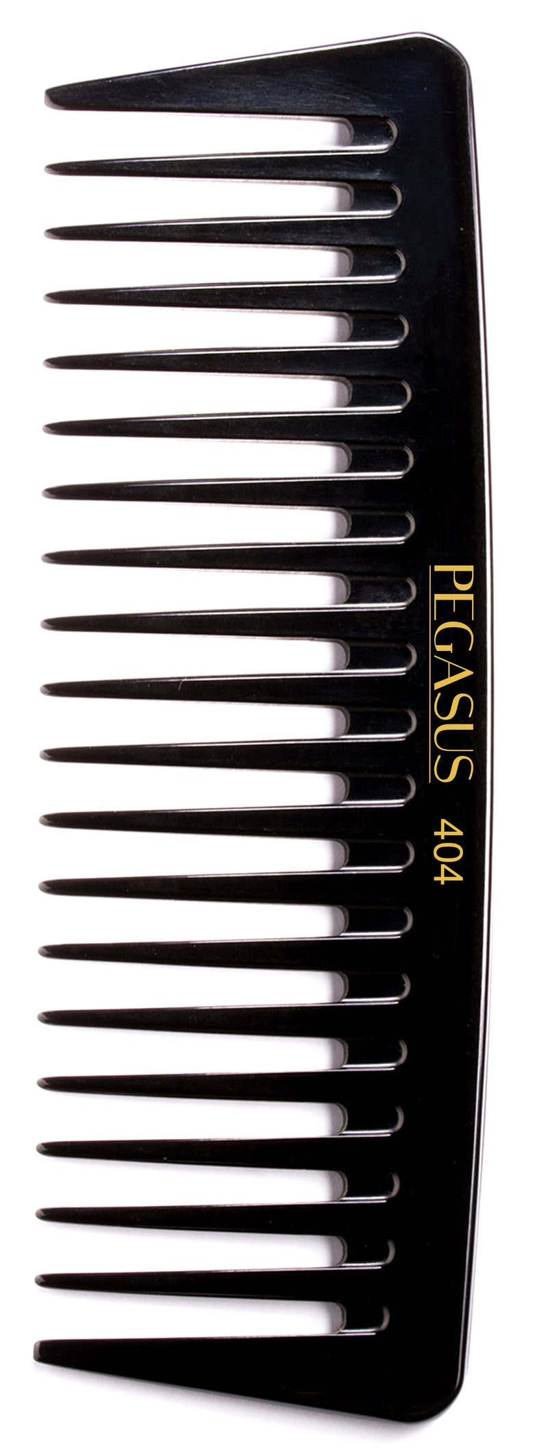 Pegasus Hard Rubber Comb (404) 7.5" Detangling Comb