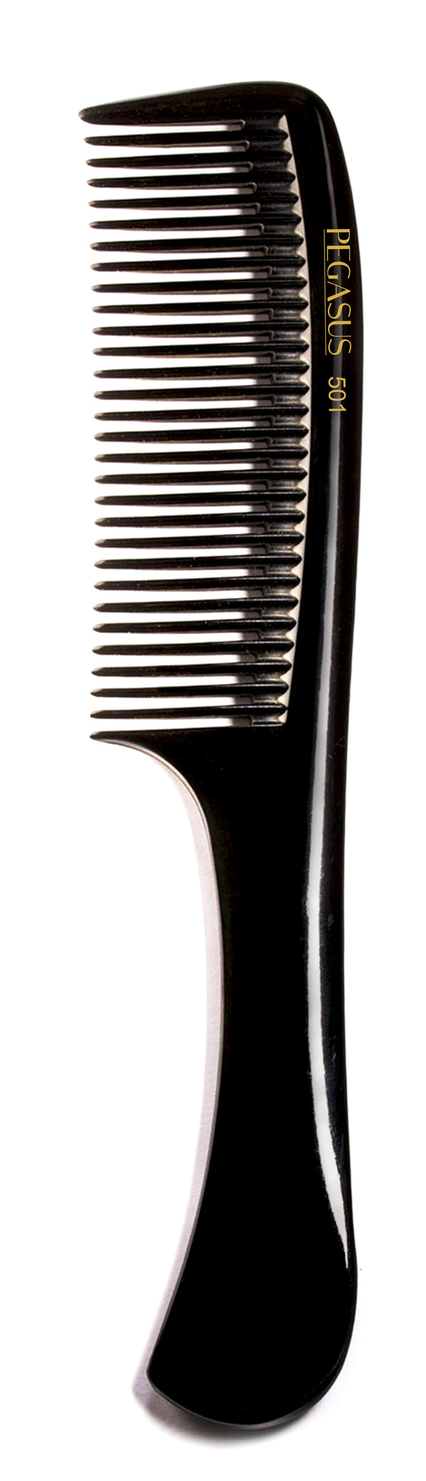 Pegasus Hard Rubber Comb (501) 9" Handle Comb