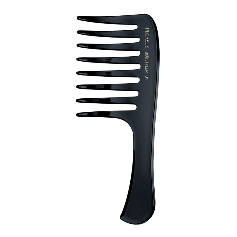 Pegasus Hard Rubber Comb (B1) Large Blo Styler with Curved Teeth