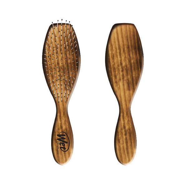 Wet Brush Men's Burnt Wood Full Size Styler & Detangler Brush