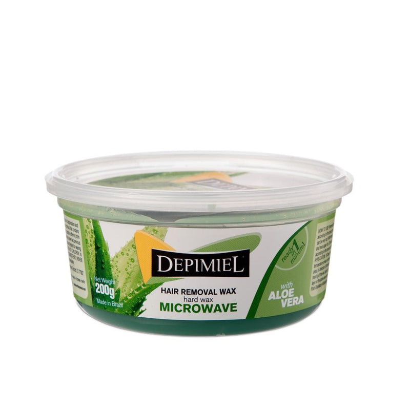 Depimiel Microwave Wax Aloe Vera (200g/7.04oz)