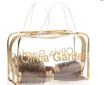 Olivia Garden NanoThermic Ceramic+ Ion Barrel Brush 3pc Bag Deal
