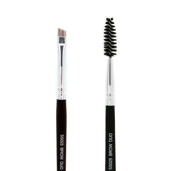 Crown Syntho Brush Series - Brow Duo Brush (SS025)