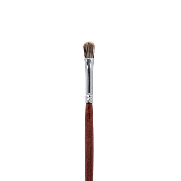 Crown Italian Badger Brush Series - Oval Taklon Lip Brush (IB117)