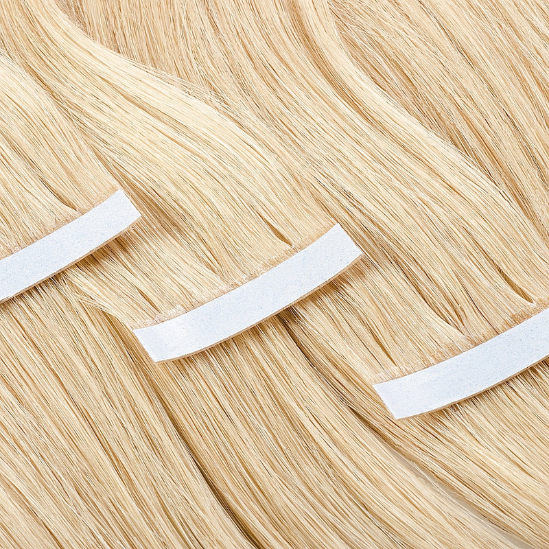 Suprema 100% Real Human Remy Hair Tape On Extensions 20pc Set - Blonde [24]