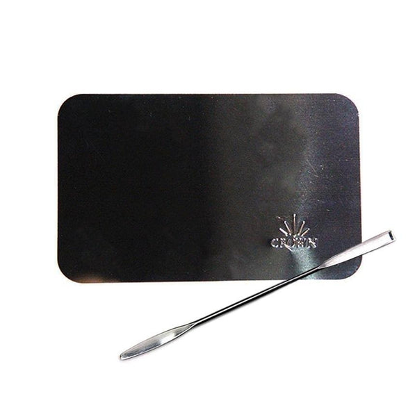 Crown Stainless Steel Mixing Plate and Spatula Combo (MCMB1)