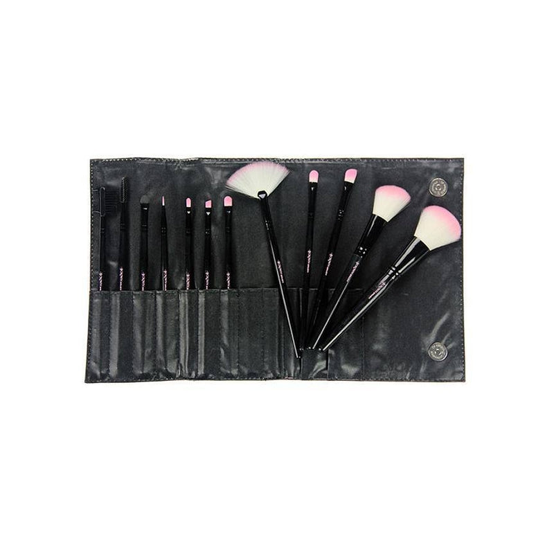 Crown 12pc Pink Vegan Brush Set (CBP1)