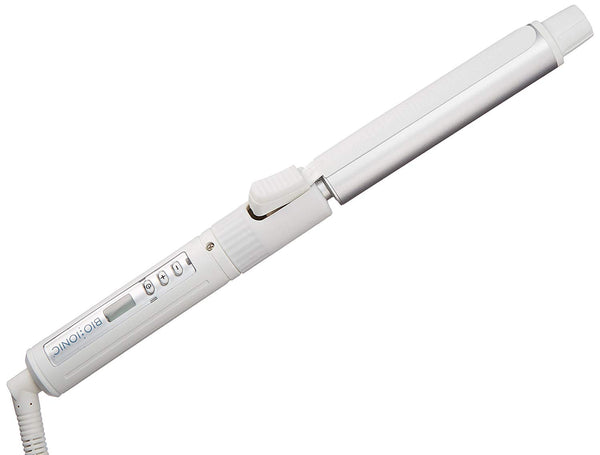 Bio Ionic Elite Pro StyleWinder Rotating Styling Curling Iron 1" - White