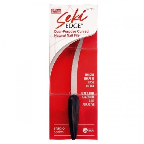 Seki Edge Curved Natural Nail File (SS-404)