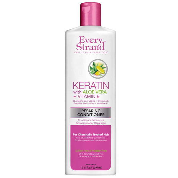 Every Strand Keratin + Aloe Vera & Vitamin E Repairing Conditioner (399ml/13.5oz)