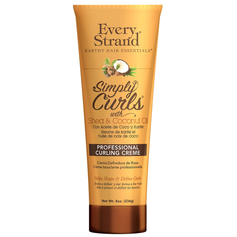 Every Strand Simply Curls w/ Shea + Coconut Oil Professional Curling Creme