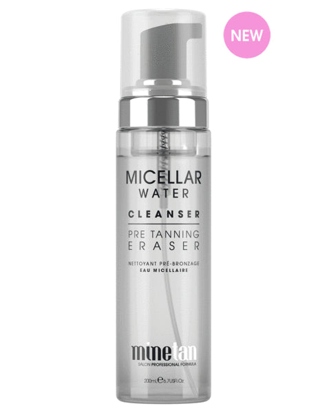 minetan Micellar Water Cleanser Pre-Tanning Eraser (200ml/6.7oz)