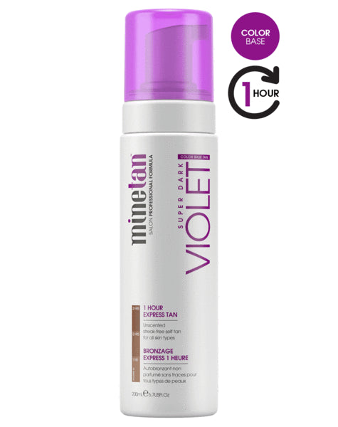 MineTan Violet Self Tan Foam (200ml/6.7oz)