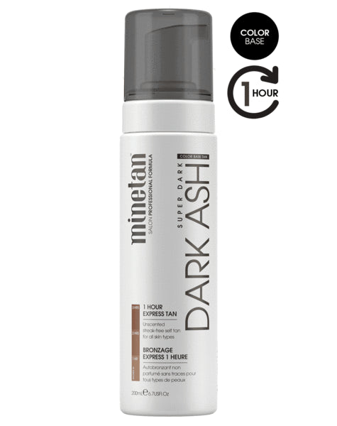 MineTan Dark Ash Self Tan Foam (200ml/6.7oz)