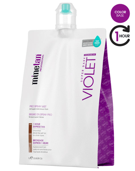 MineTan Violet Pro Spray Mist (1L/33.8oz)