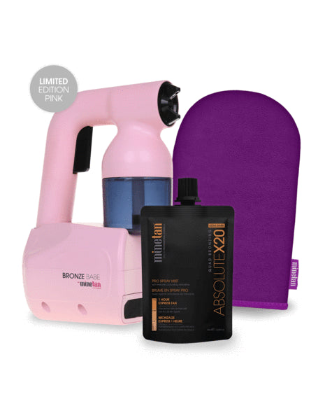 MineTan Bronze Babe Personal Spray Tan Kit - Pink