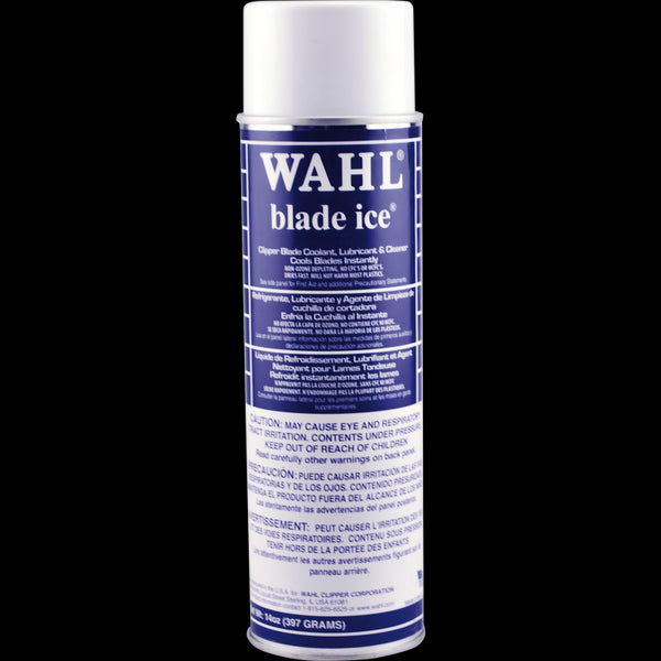 Wahl Professional Blade Ice - Blade Coolant, Lubricant, & Cleaner Spray - 14oz (89400)