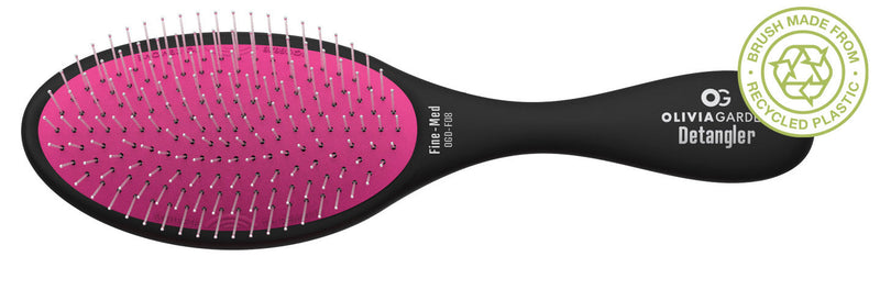 Olivia Garden Recycled OG Detangling Brush Collection for Fine-Medium Hair