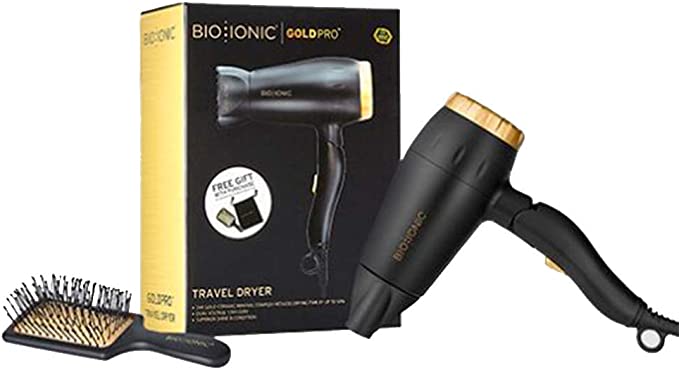 Bio Ionic GoldPro Travel Hair Dryer
