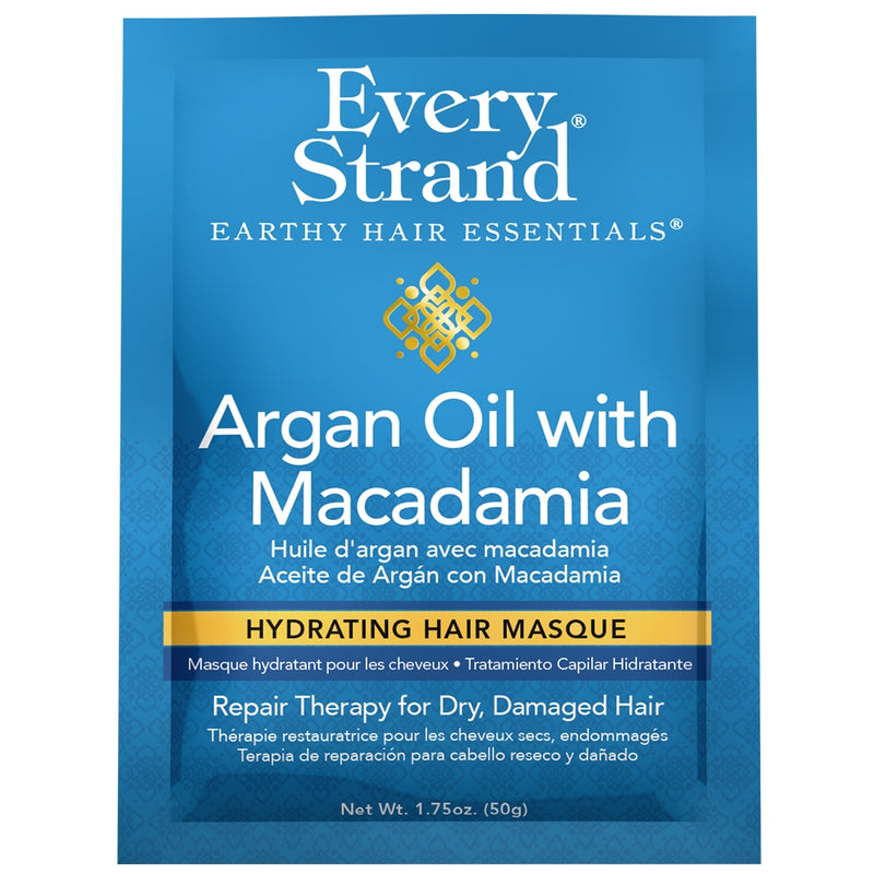 Every Strand Argan Oil + Macadamia Hydrating Hair Masque Single-use Packet (1.75oz/50g)