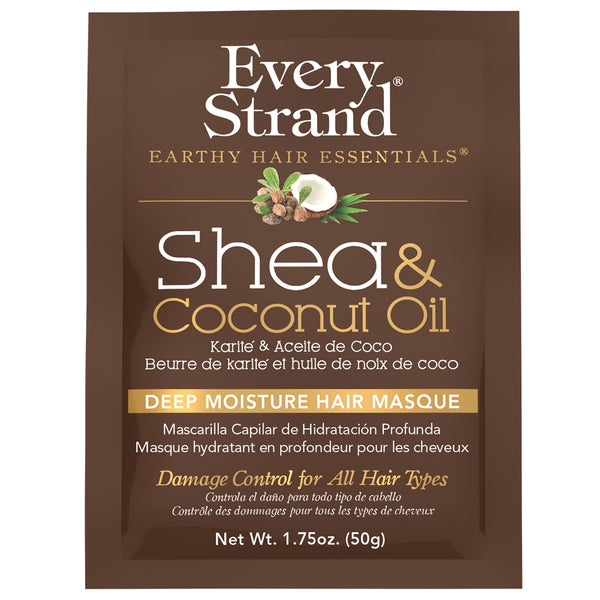 Every Strand Shea & Coconut Oil Deep Moisture Hair Masque Single-Use Packet (1.75oz/50g)