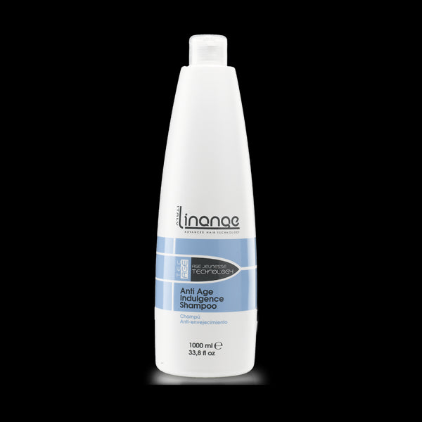 Linange Anti-Age Indulgence Shampoo with Argan Oil (1000ml/33.8oz)