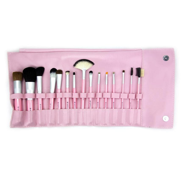 Crown 15pc Perfectly Pink Brush Set (517P)