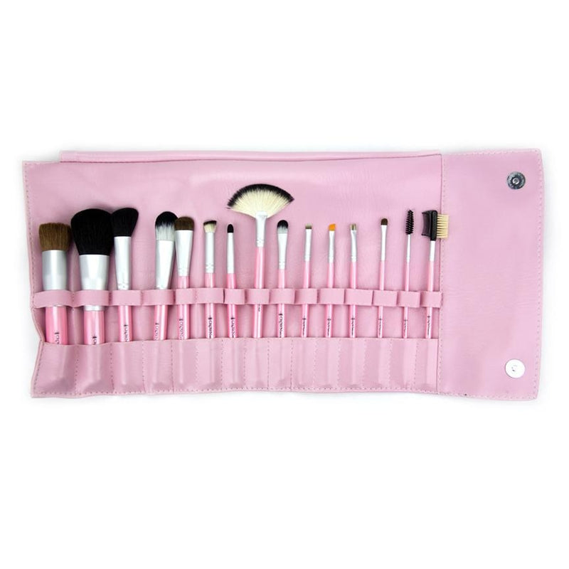 Crown 15pc Perfectly Pink Brush Set (517P)