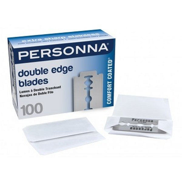 Personna Double Edge Comfort Coated Blades - 100 count (9020)