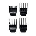 Wahl Professional 1/8" - 1/2" Peanut Cutting Guides 4 Pack (3166)