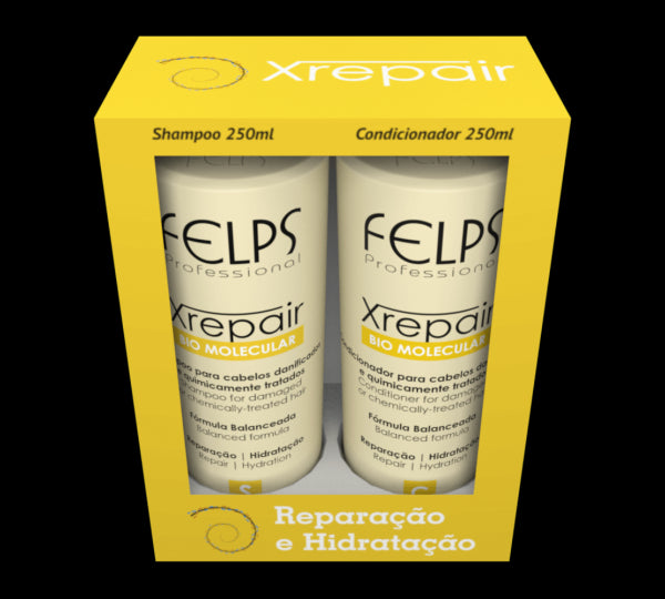 Felps Professional Xrepair Bio Molecular Repair & Hydrating Duo Kit (250ml)