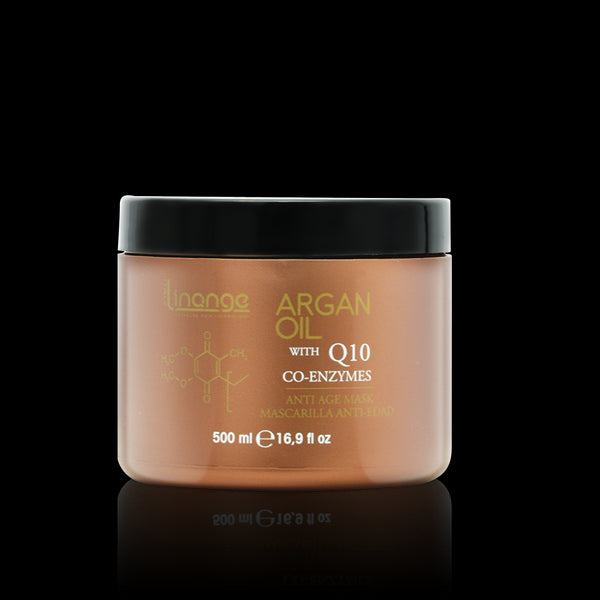 Linange Argan Oil Anti-Age Hair Mask with Q10 Co-Enzymes