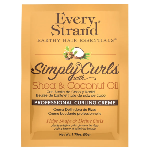 Every Strand Simply Curls w/ Shea & Coconut Oil Professional Curling Creme Packet