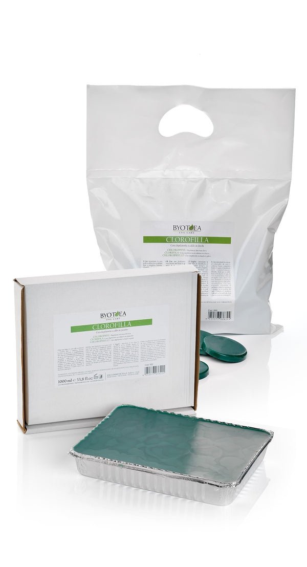 Byothea Depilatory Hot Wax Disks - Chlorophyll (1000ml)