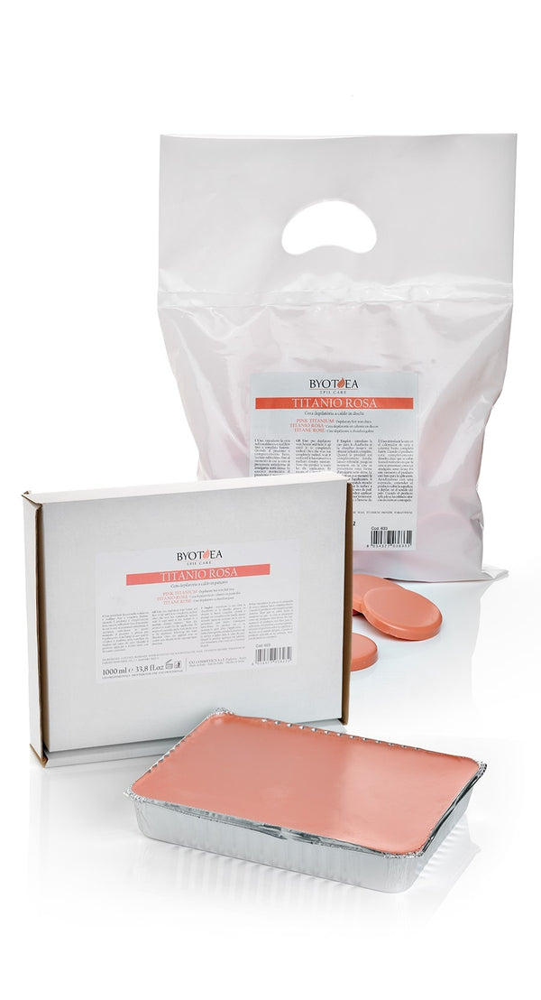 Byothea Dipilatory Hot Wax Discs - Pink Titanium (1000ml)