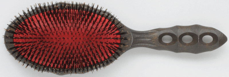 YS Park Tortoise Wood Air Vent Cushion Hair Gloss Flat Eco Styler Hair Brush (BR120CC1)