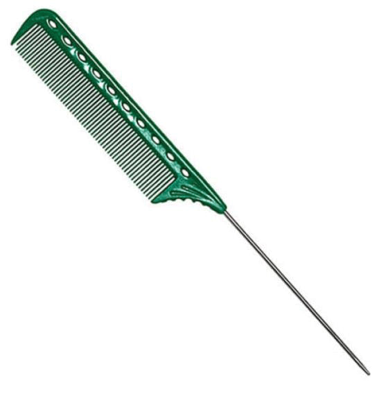 YS Park 102 Super Weaving Winding Tail Comb - Green